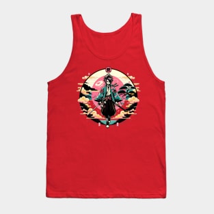 Anime Samurai Tank Top